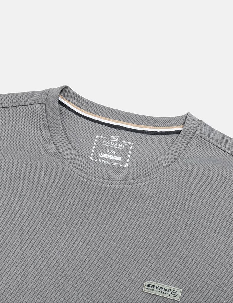 Bộ nỉ nam cổ tròn quần suông