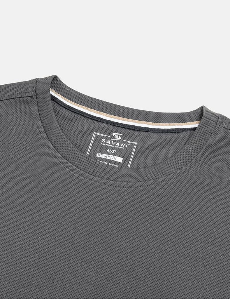 Bộ nỉ nam cổ tròn quần suông