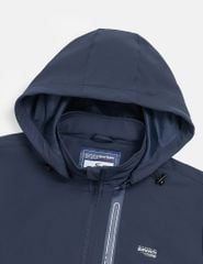 Bộ gió có mũ nam hình in trước ngực