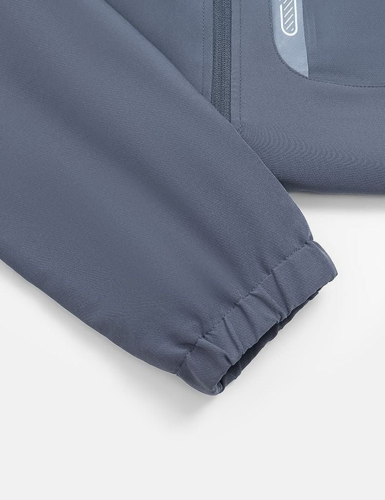 Bộ gió có mũ nam hình in trước ngực