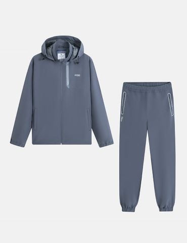 Bộ gió có mũ nam hình in trước ngực