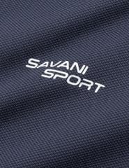 Bộ hè nam cổ bẻ hình in trước ngực