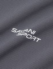 Bộ hè nam cổ bẻ hình in trước ngực