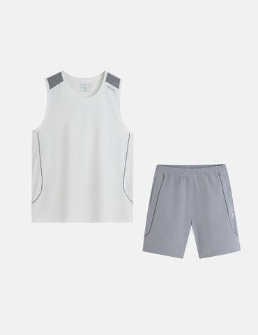 Bộ hè nam sát nạch phối lé áo và quần