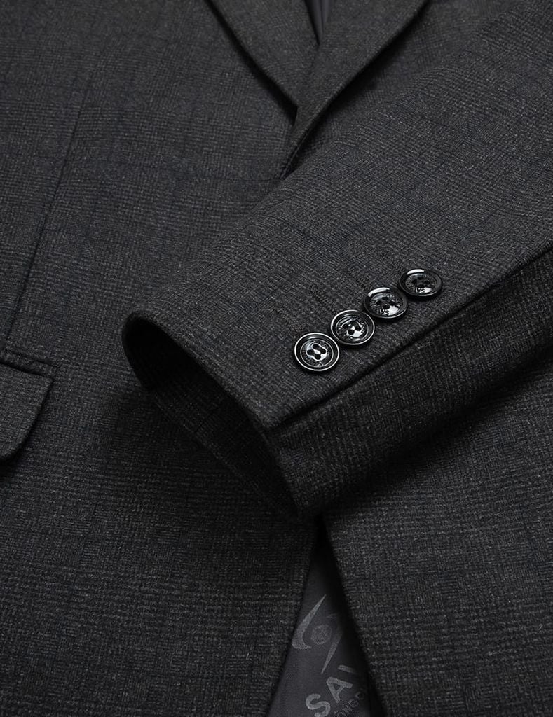Áo blazer nam cổ K 2 cúc