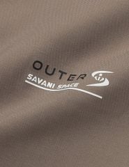 Áo khoác gió có mũ nam In logo trước ngực