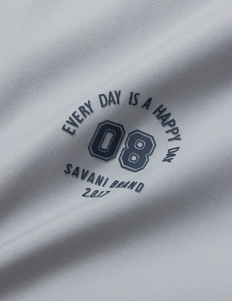 Áo gió có mũ nam hình in trước ngực