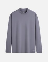 Áo giữ nhiệt nam cổ cao logo gấu áo