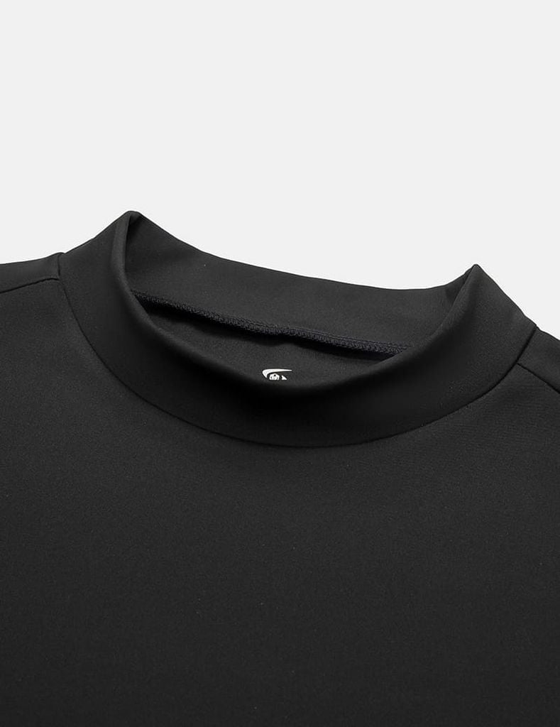 Áo giữ nhiệt nam cổ cao logo gấu áo