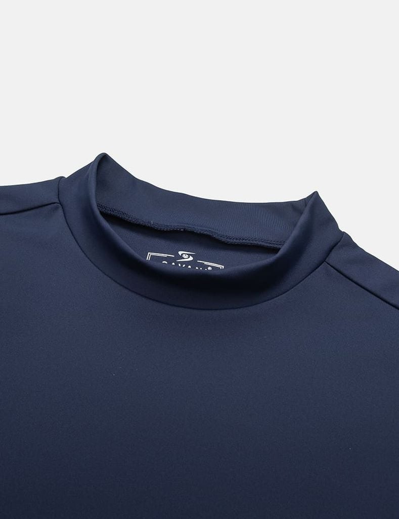 Áo giữ nhiệt nam cổ cao logo gấu áo