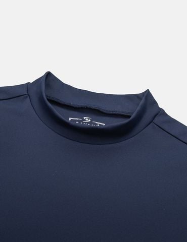 Áo giữ nhiệt nam cổ cao logo gấu áo