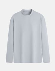 Áo giữ nhiệt cổ cao nam logo trước ngực