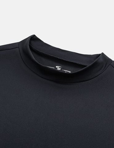 Áo giữ nhiệt cổ cao nam logo trước ngực