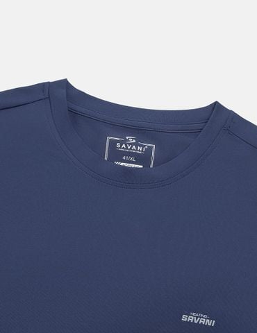 Áo giữ nhiệt cổ tròn nam hình in trước ngực