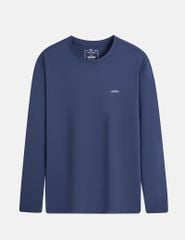 Áo giữ nhiệt cổ tròn nam hình in trước ngực