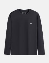 Áo giữ nhiệt cổ tròn nam hình in trước ngực