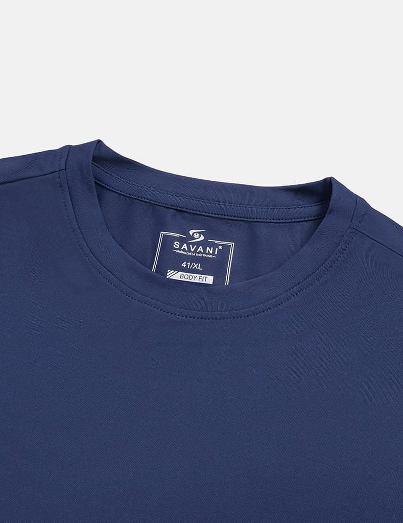 Áo giữ nhiệt cổ tròn nam hình in trước ngực