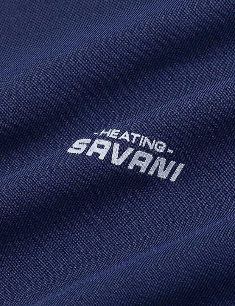 Áo giữ nhiệt cổ tròn nam hình in trước ngực