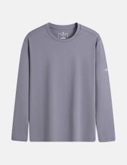 Áo giữ nhiệt nam cổ tròn logo tay trái