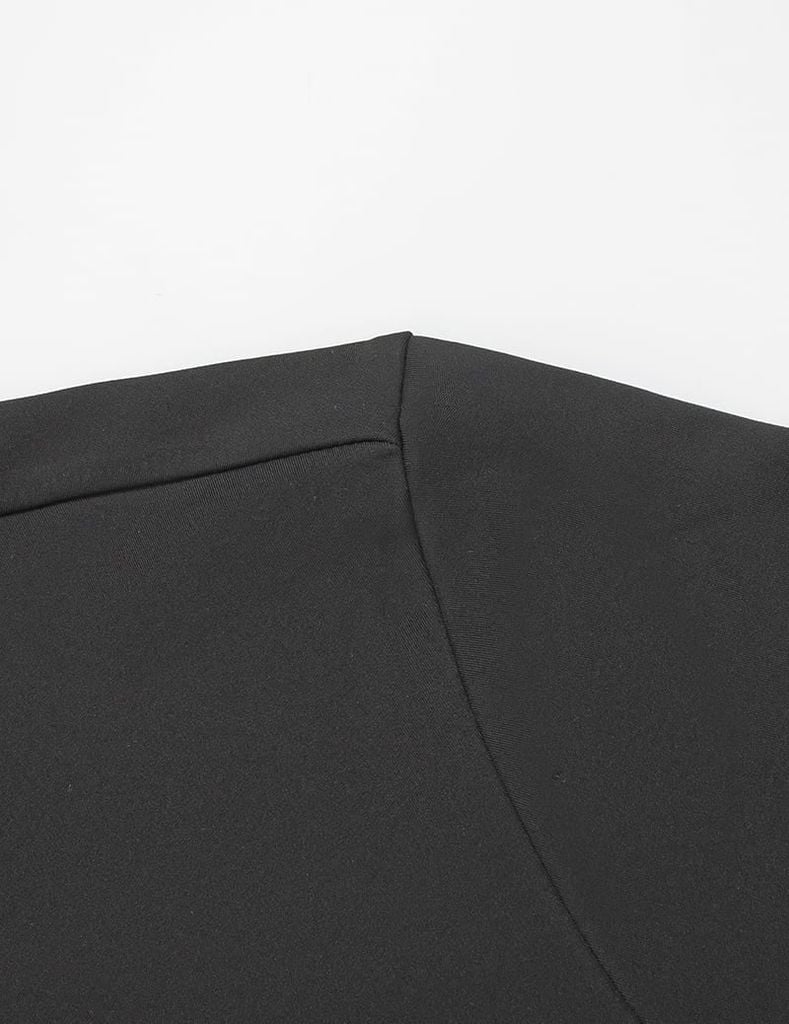 Áo giữ nhiệt nam cổ tròn logo tay trái