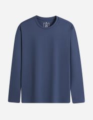 Áo giữ nhiệt nam cổ tròn logo tay trái