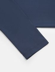 Áo giữ nhiệt nam cổ tròn logo tay trái