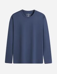 Áo giữ nhiệt nam cổ tròn logo tay trái