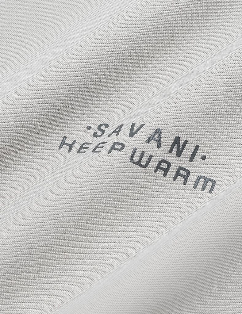 Áo giữ nhiệt cổ tròn nam logo ngực