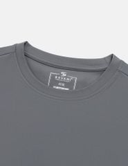 Áo giữ nhiệt cổ tròn nam logo ngực