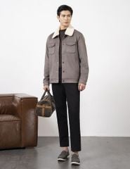 Áo khoác da lộn MJD002W4