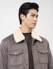 Áo khoác da lộn MJD002W4