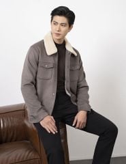 Áo khoác da lộn MJD002W4