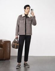 Áo khoác da lộn MJD002W4