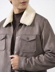 Áo khoác da lộn MJD002W4