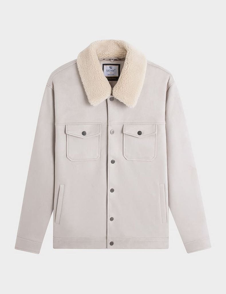 Áo khoác da lộn MJD002W4