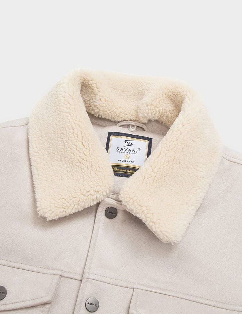 Áo khoác da lộn MJD002W4