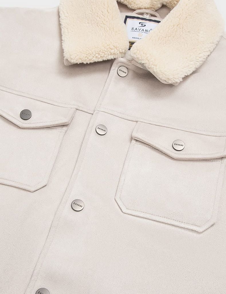 Áo khoác da lộn MJD002W4