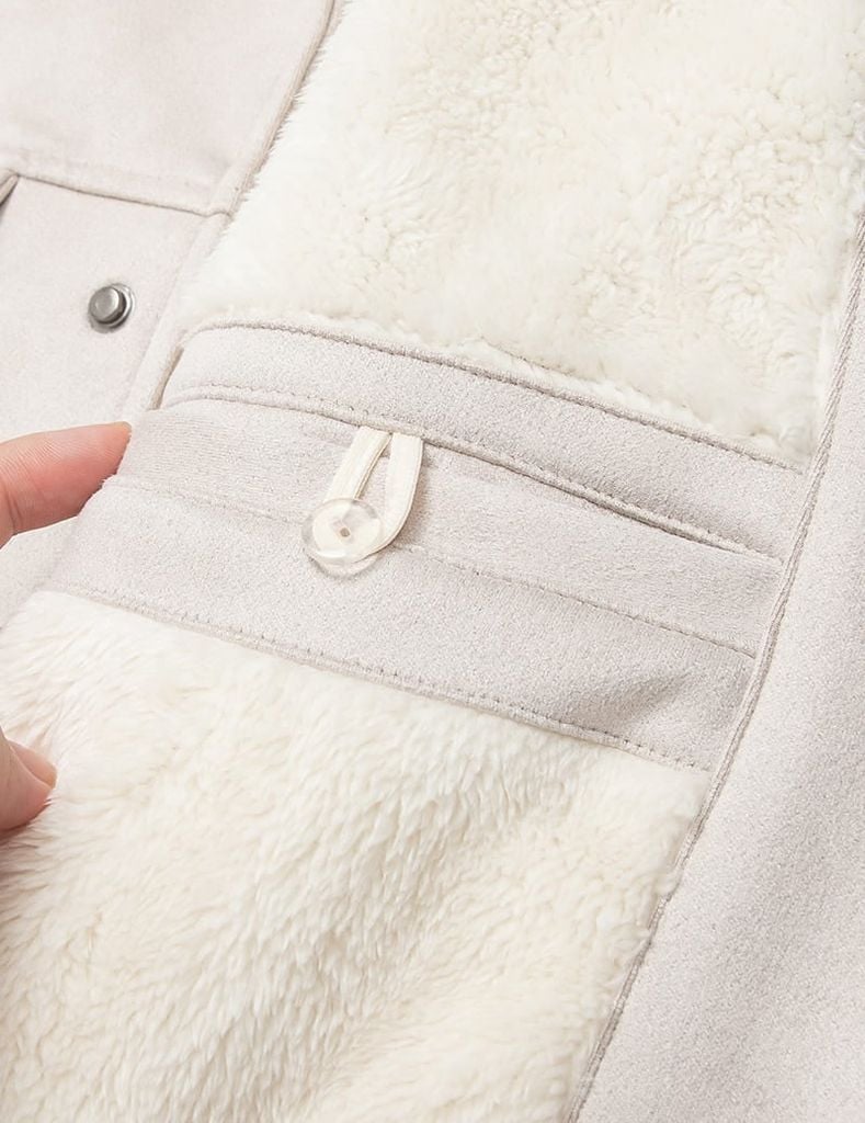 Áo khoác da lộn MJD002W4