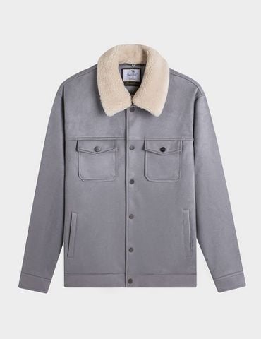 Áo khoác da lộn MJD002W4