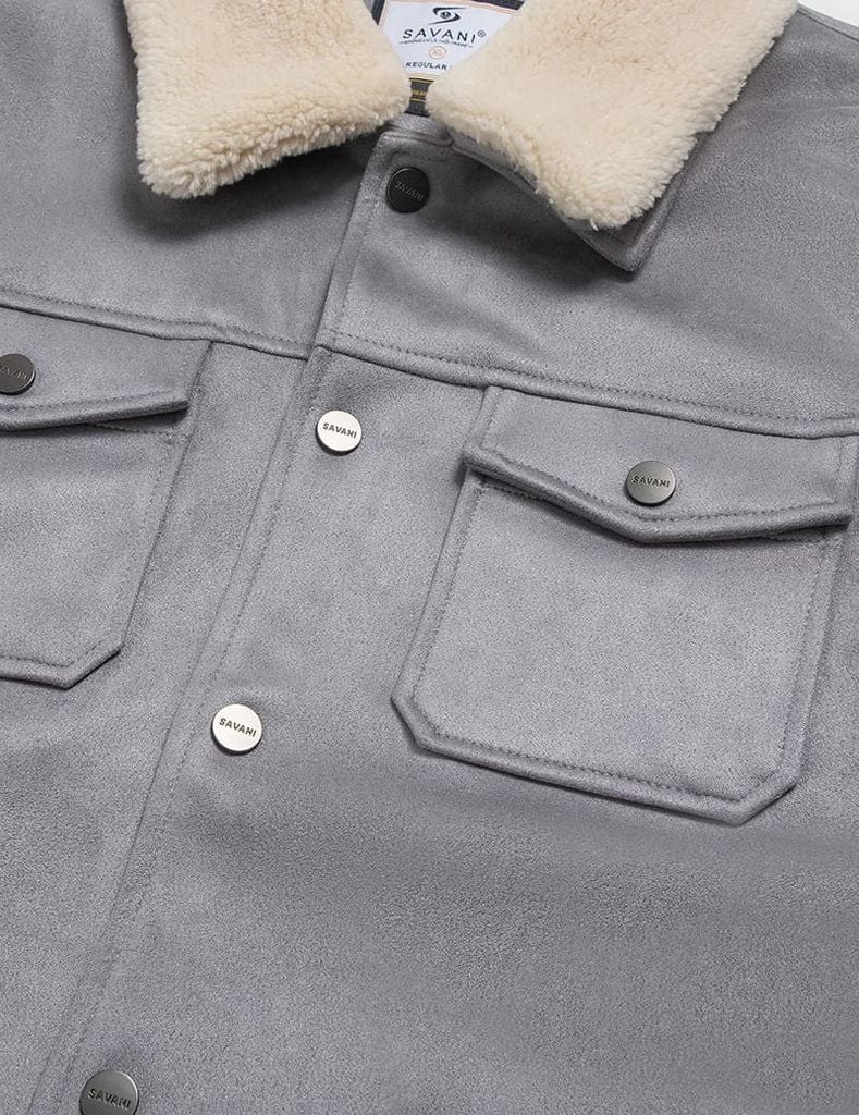 Áo khoác da lộn MJD002W4