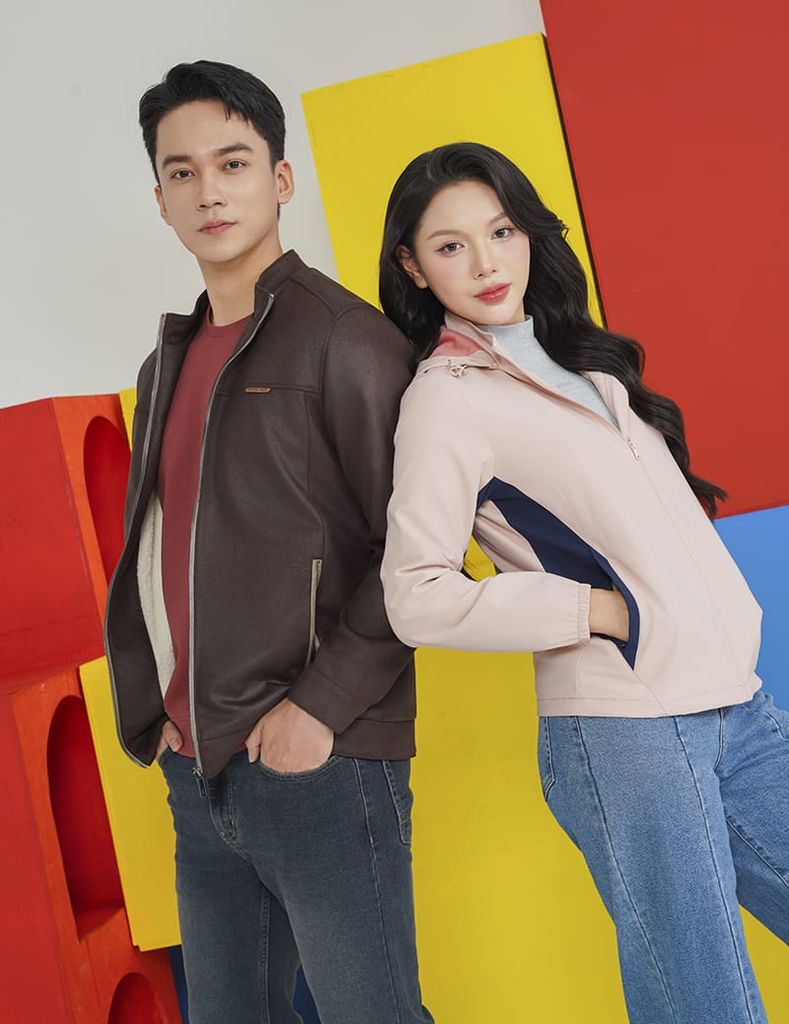 Quần jean nam cạp thường ống đứng