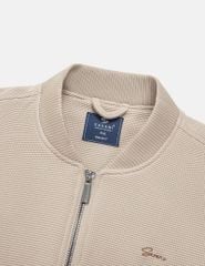 Áo khoác nam dệt kim cổ bomber