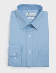 Sơ mi dài tay tà lượn có túi MLS464K4