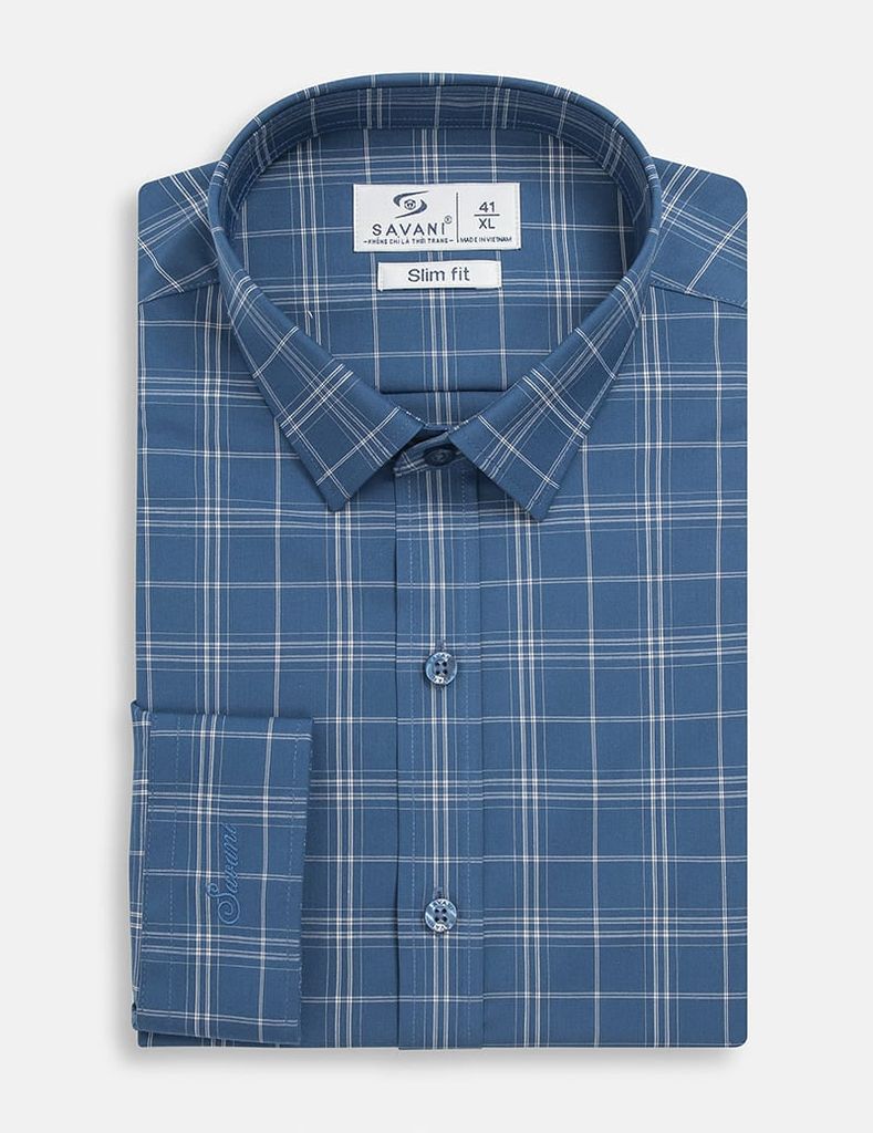 Áo sơ mi nam tài tay tà lượn không túi