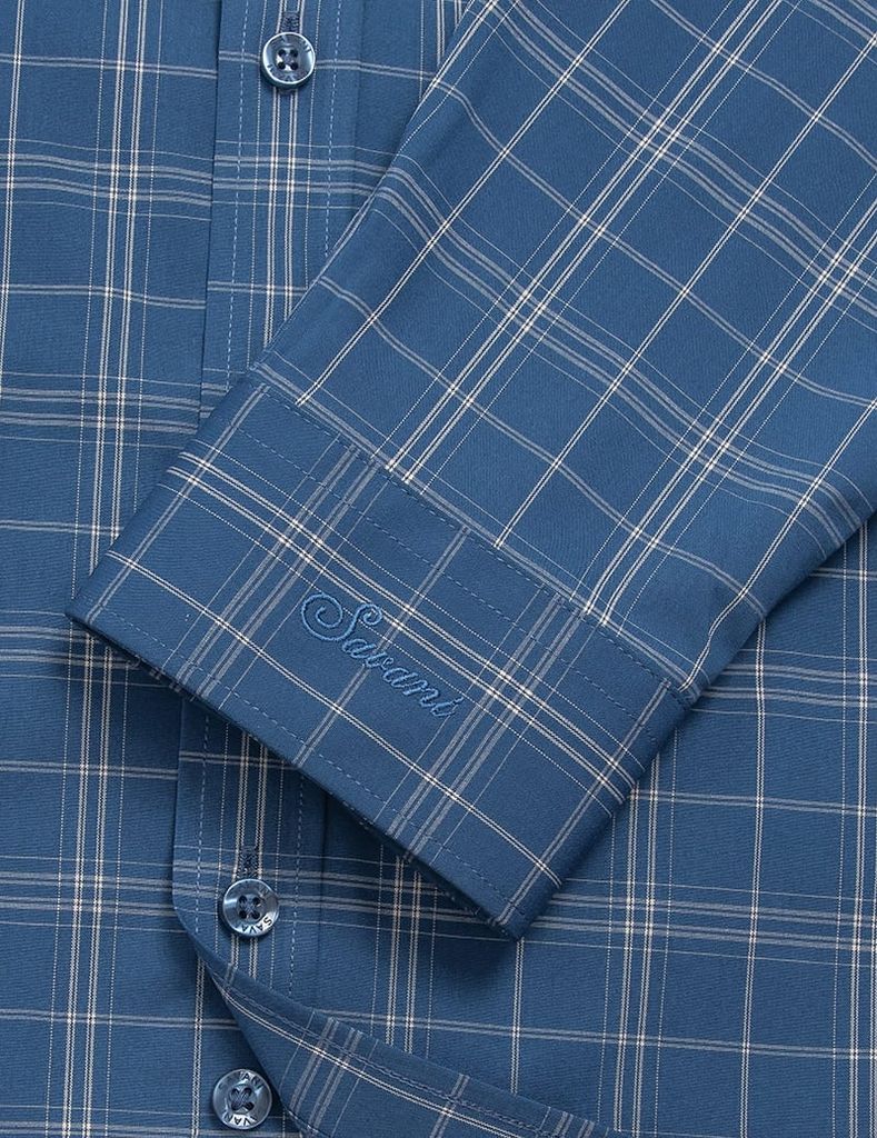 Áo sơ mi nam tài tay tà lượn không túi