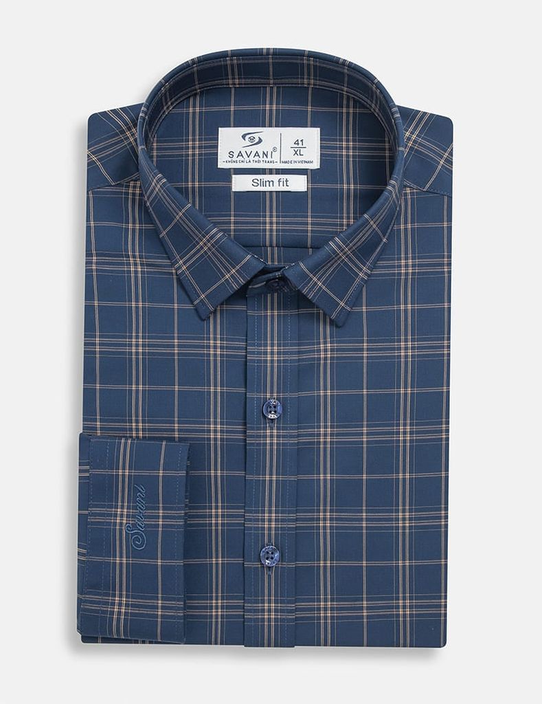 Áo sơ mi nam tài tay tà lượn không túi