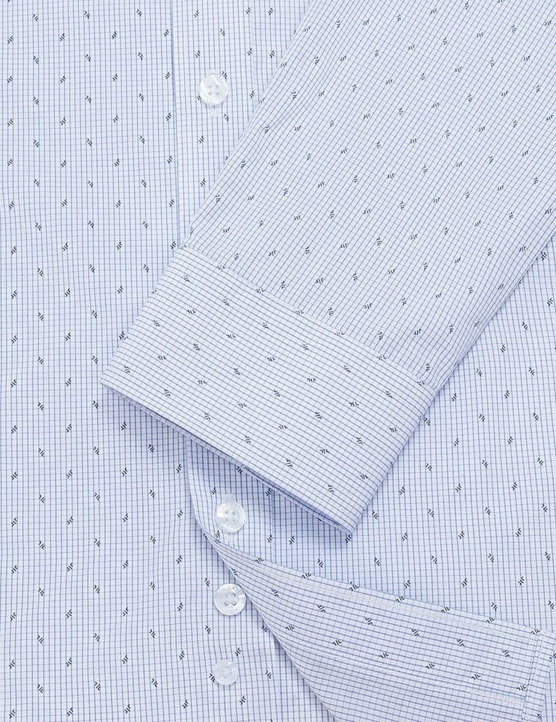 Áo sơ mi dài tay nam tà lượn có túi