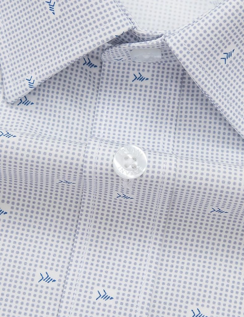 Áo sơ mi nam dài tay tà lượn có túi