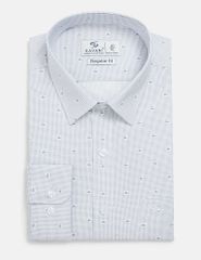 Áo sơ mi nam dài tay tà lượn có túi