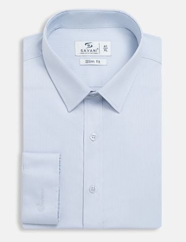 Sơ mi nam dài tay tà lượn không túi
